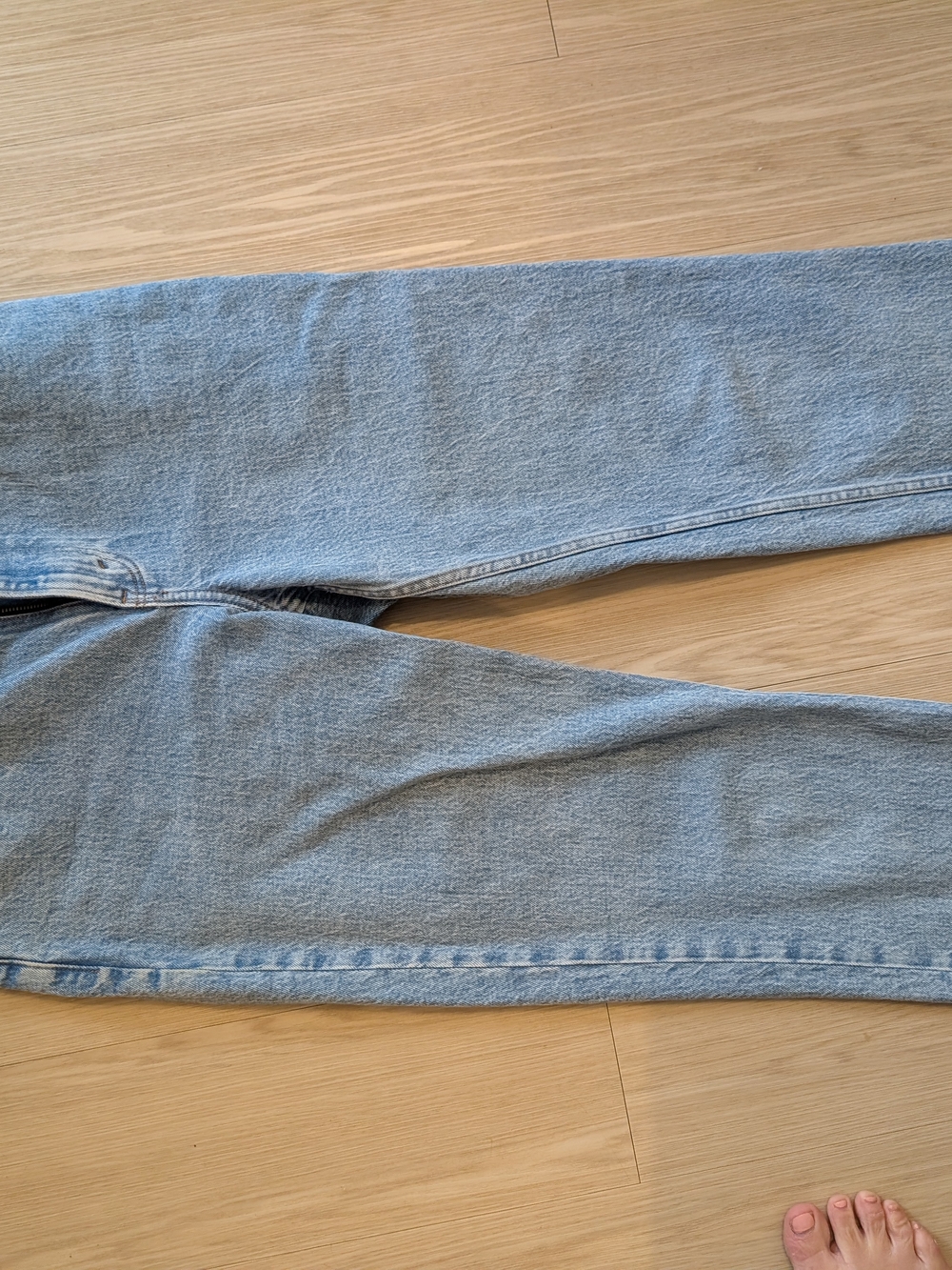Abercrombie & Fitch The '90s Straight Ultra High Rise Jeans Blue